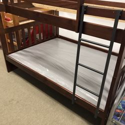 Cheert Solid Wood Bunkbed On Sale Full Over Full