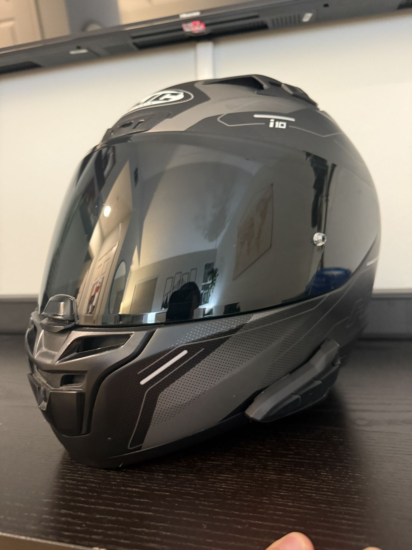 Medium HJC i10 Helmet with Smart HJC Bluetooth Unit