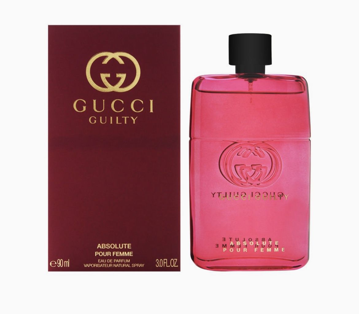 Gucci Guilty Absolute Pour Femme Eau De Parfum Spray for Women 3 OZ. 90 ml.