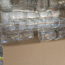 Glass candle holders or shot glasses