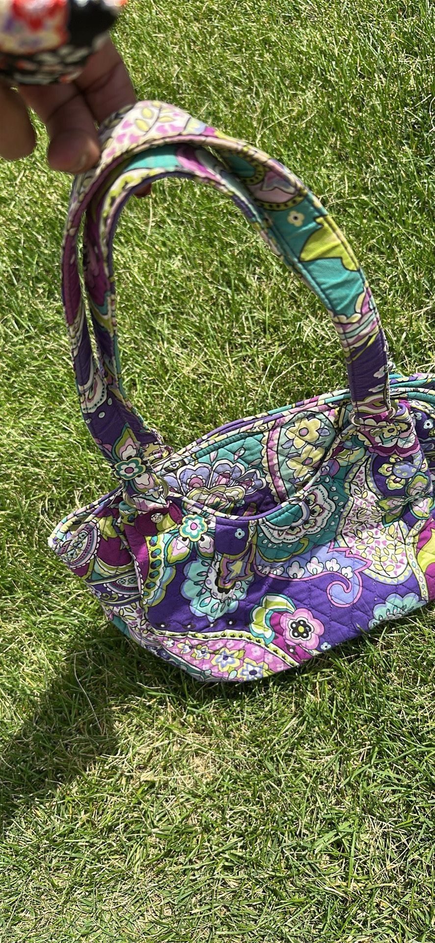 Vera Bradley Shoulder Bag / Purse W/ Playing Cards