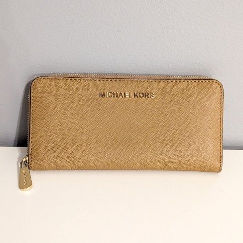 Michael Kors Handbag - Wallet - Tan/Gold
