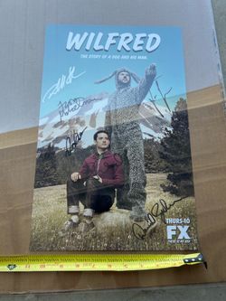 Wilfred Signed Autographed San Diego Comic Con Poster