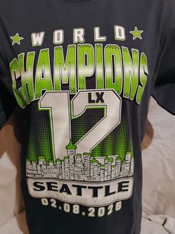 Seattle Seahawks adult 12-man t-shirt