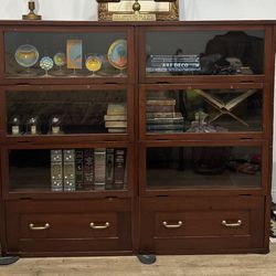 Antique Barrister Lawyer Bookcase