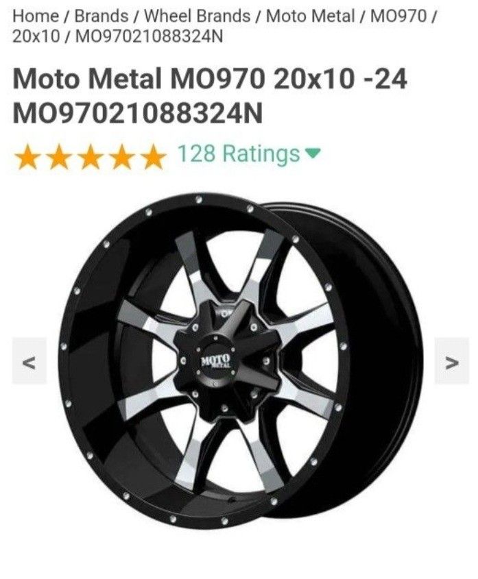 Moto Metal MO970 20x10 -24