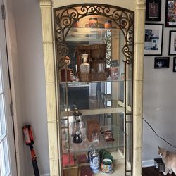 Glass china cabinet