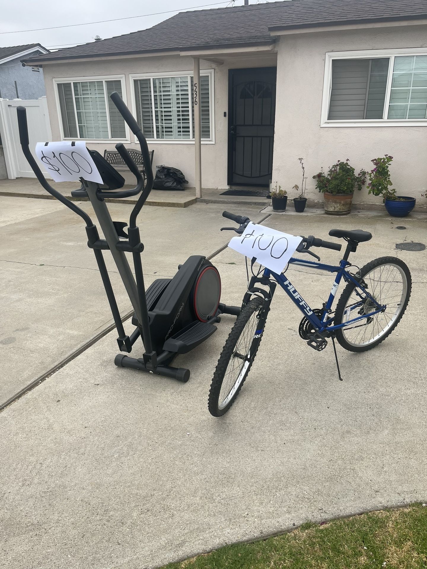 Elliptical/ Bike