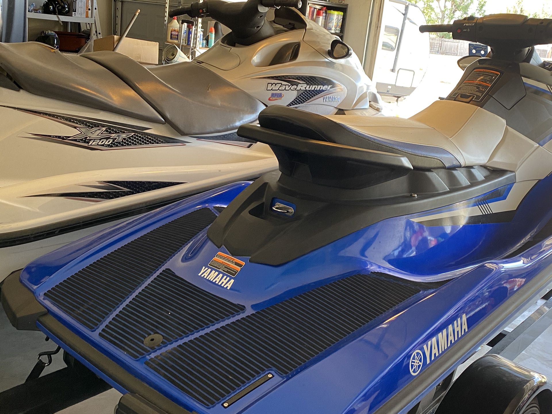 2001 and 2017 Yamaha 1200 Waverunner and 2017 EX Deluxe