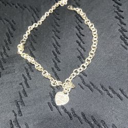 Tiffany Necklace Sterling Silver