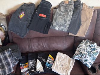 Big boy clothes bundle