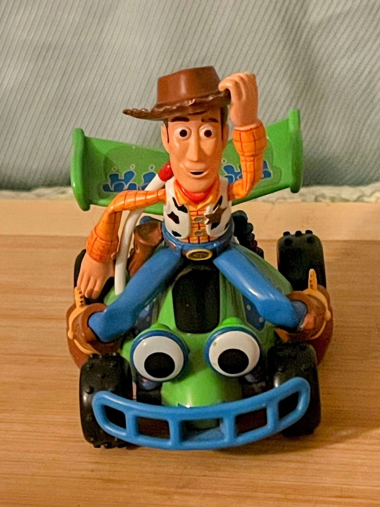 Disney Parks Exclusive Pixar Toy Story Woody Riding RC Pullback Car