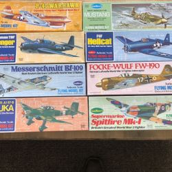 Guillow’s 1/30 Scale Warbirds Kits 