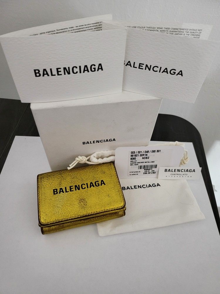 Balenciaga Authentic Wallet 