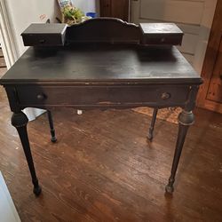 Antique Desk And Chair