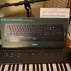 LOGITECH-K740  BACKLIT KEYBOARD