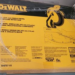 DeWalt Miter Saw DWS715