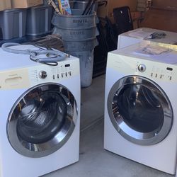 Electric Washer Dryer Set 