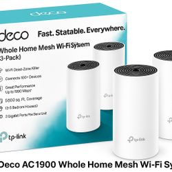 TP-Link Deco AC1900 Whole Home Mesh Wi-Fi System (3-Pack)
