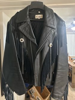 Leather jacket