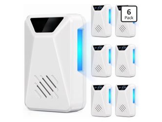 (Brand New) 6-Pack Ultrasonic Pest Repeller – Indoor Plug-In