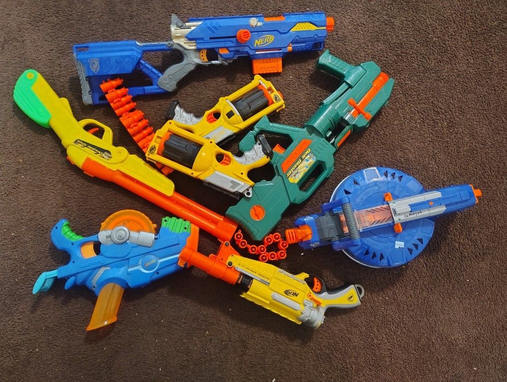 Nerf Guns Collection 