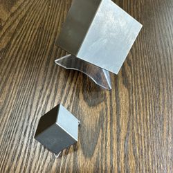 2” Solid Tungsten Cube (~5 lbs) + 1” Cube – Extremely Dense 