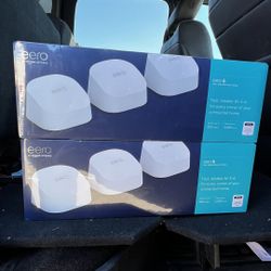 eero 6 Dual-Band Mesh Wi-Fi 6 System (3-pack)