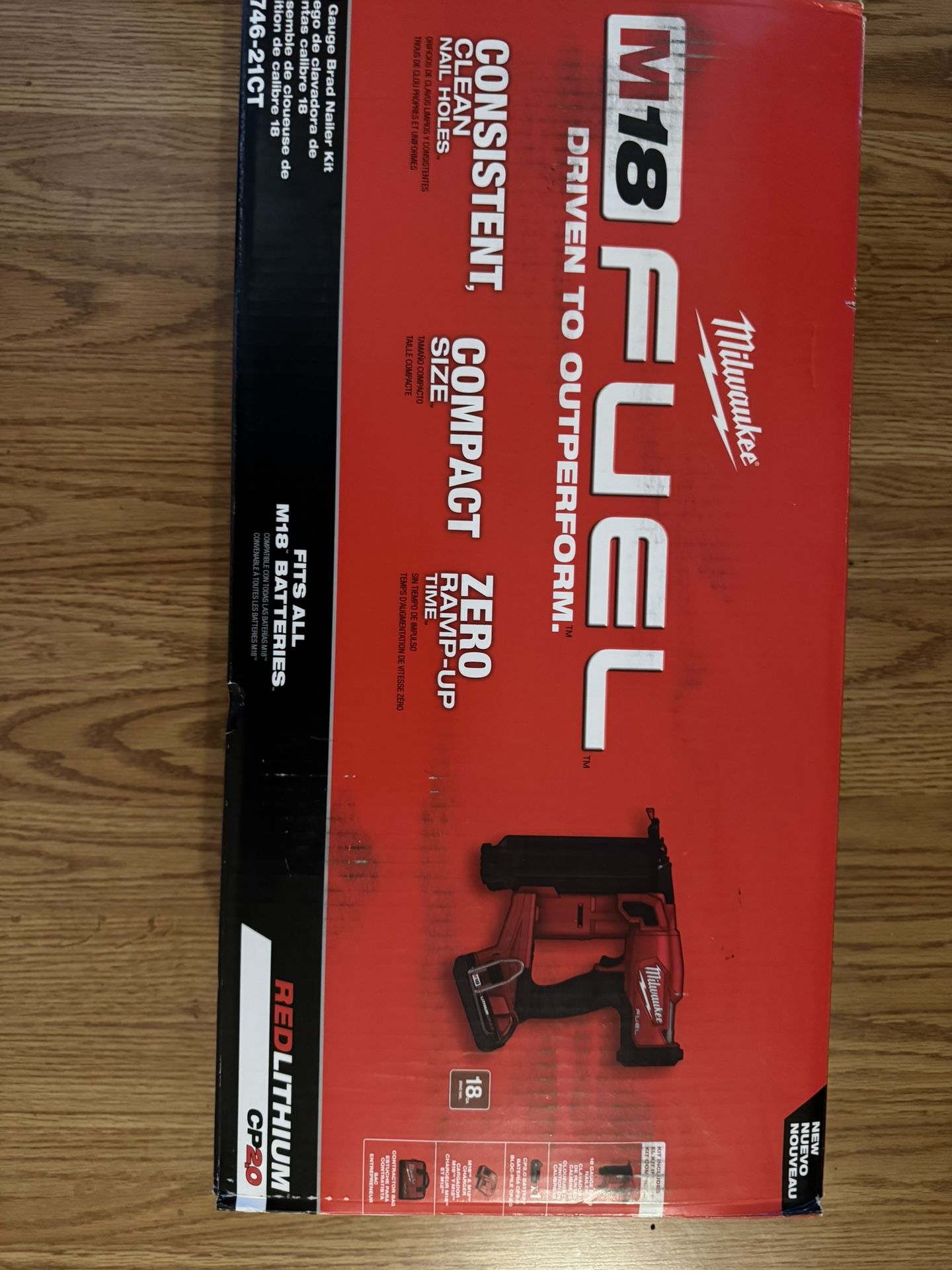 18 Cage, Milwaukee, Nail Gun Cordless
