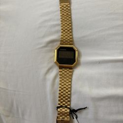 Nixon The Re-Run Mens Watch 38mm Black Digital Stainless Bracelet NWT