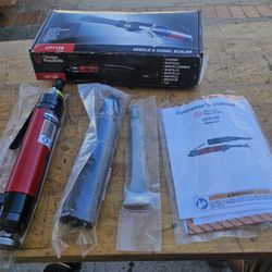 Heavy-duty needle scaler/chisel. PNEUMATIC