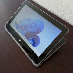HP ProBook x360 11 G3 EE 2 in 1 Laptop, 11 Inch, 1.1GHz Intel Celeron N4100, 4GB RAM, 128GB SSD, Windows 11. Pro