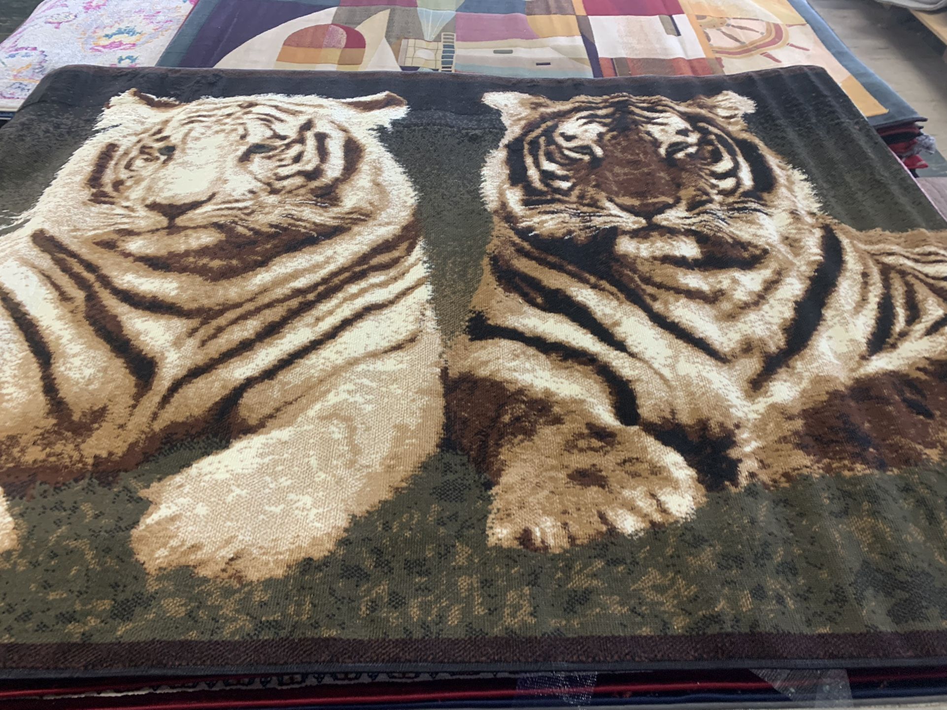 Tiger Area Rug Brand New