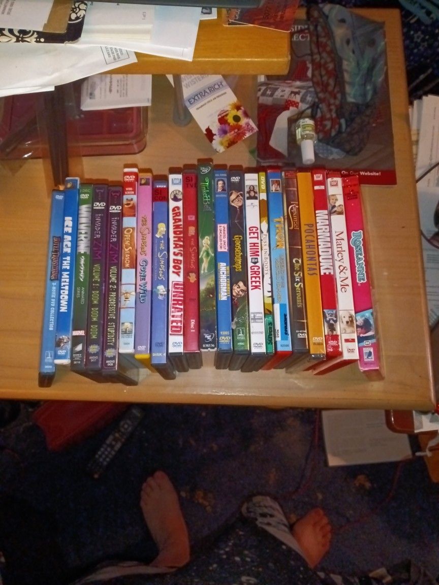 DVDs $1 EACH Or Best Offer