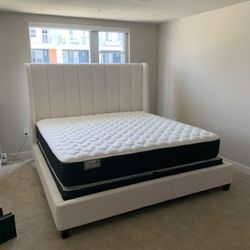 $699 Brand New King Bed Frame With Mattress (read description Below)