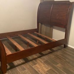 Brown Bed frame 