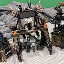 Lego Ninjago 70655 Dragon Put 2018 98% Complete