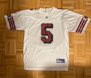 White 49ers jersey