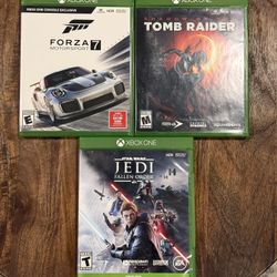 Lot Of Xbox Games Forza 7 Shadow Of Tomb Raider Jedi Fallen Order