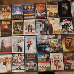 Lot of 32 DVDs Bulk DVD Lot see photo of Movies you will receive Assorted Genres