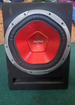 12in 1200w Sony Explod Subwoofer ,in A Ported Box