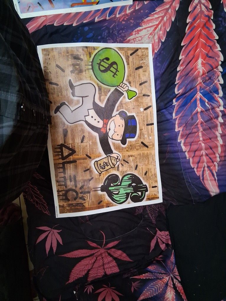 Vinyl Monopoly Poster