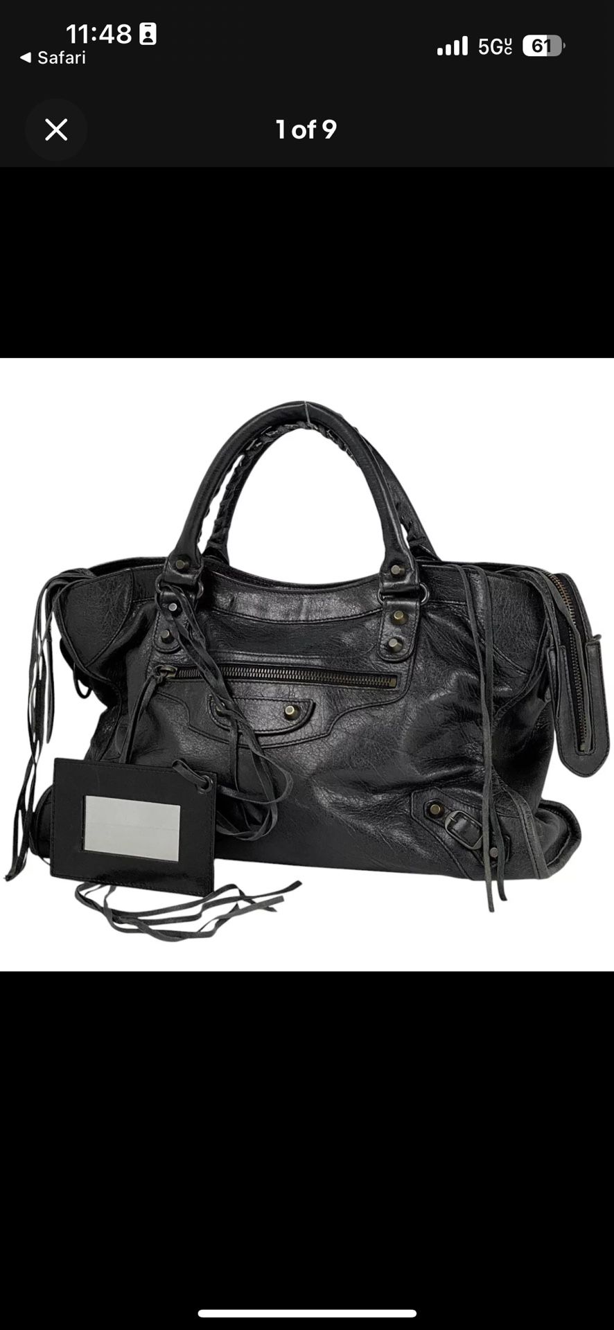 AUTHENTIC BALENCIAGA CITY BAG