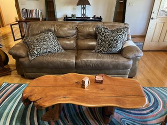 Leather Sofa And Loveseat 