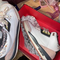 Vintage Floral Jordan 3