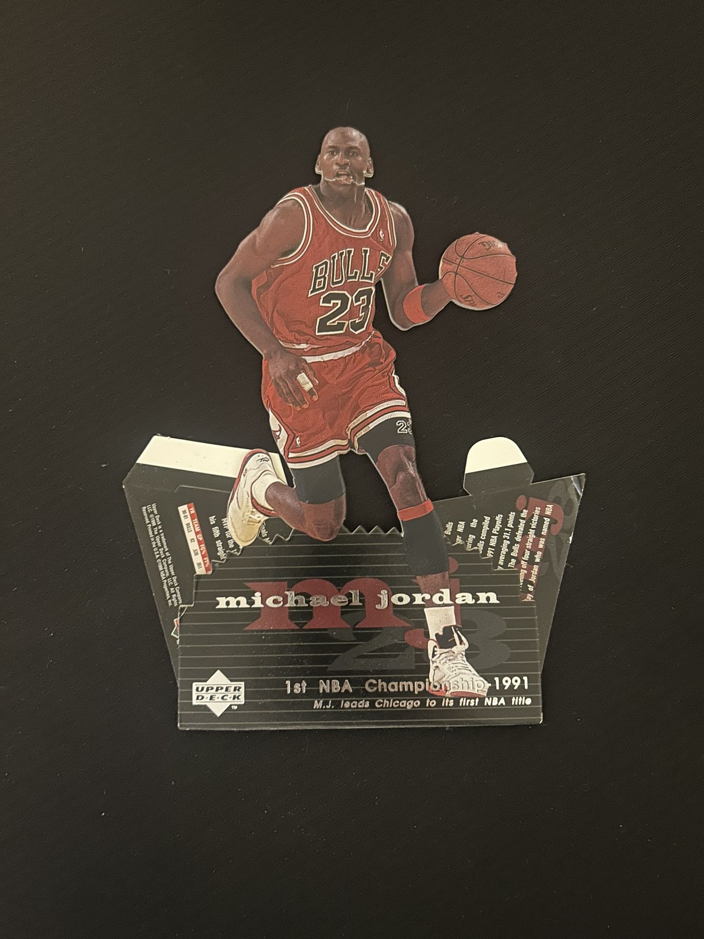 1998 Upper Deck Michael Jordan Stand Up