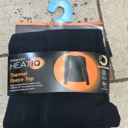 NWT Primark HeatIQ women thermal fleece top size S