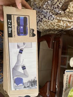 Weights with velcro for $10