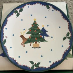 Mikasa Christmas Glow Dinner Plate 4/box