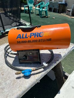 Portable Propane Heater.   Chino, ca